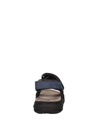 MEN'S SANDALS - RIPOSELLA BLUE - ILARIO E MC02BX 5