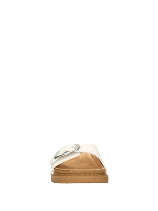 WOMAN'S SLIDE - RIPOSELLA WHITE - LISA AND WC00BX 3