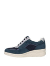 WOMEN'S SNEAKERS - RIPOSELLA BLUE - MANUELA E WC00BX 4