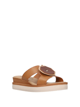 WOMEN'S MULES - RIPOSELLA LEATHER - MARIA E WC02BX 2