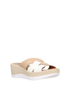 WOMEN'S MULE - RIPOSELLA WHITE - MARIELLA E WC00BX 2