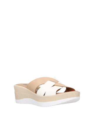 WOMEN'S MULE - RIPOSELLA WHITE - MARIELLA E WC00BX 2
