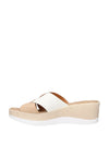 WOMEN'S MULE - RIPOSELLA WHITE - MARIELLA E WC00BX 4
