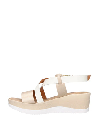 WOMEN'S SANDAL - RIPOSELLA WHITE - MARIELLA E WC01BX 4
