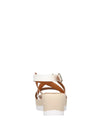 WOMEN'S SANDAL - RIPOSELLA WHITE - MARIELLA E WC01BX 5