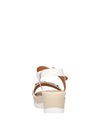 SANDALO DONNA - RIPOSELLA BIANCO - MARIELLA E WC02BX 5