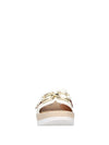 WOMAN'S SANDALS - RIPOSELLA WHITE - MARIELLA E WC03BX 3