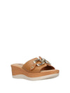 WOMAN'S SLIDES - LEATHER FOOTBED - MARIELLA E WC03BX 2
