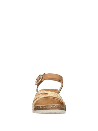 WOMEN'S SANDAL - RIPOSELLA LEATHER - MARINA E WC01BX 3