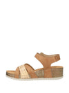 WOMEN'S SANDAL - RIPOSELLA LEATHER - MARINA E WC01BX 4