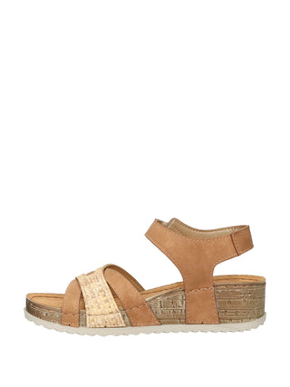WOMEN'S SANDAL - RIPOSELLA LEATHER - MARINA E WC01BX 4