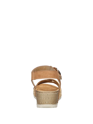 WOMEN'S SANDAL - RIPOSELLA LEATHER - MARINA E WC01BX 5