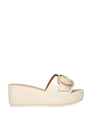 WOMEN'S SLIPPERS - RIPOSELLA GOLD - MAURIZIA AND WC01BX
