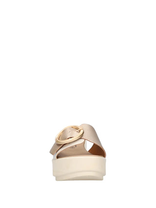 WOMEN'S SLIPPERS - RIPOSELLA GOLD - MAURIZIA AND WC01BX 3