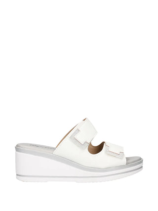 WOMEN'S MULES - RIPOSELLA WHITE - PINA AND WC01BX 1