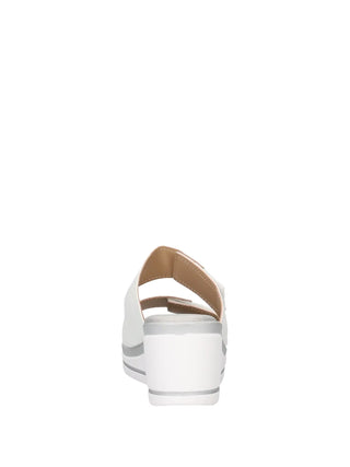 WOMEN'S MULES - RIPOSELLA WHITE - PINA AND WC01BX 5