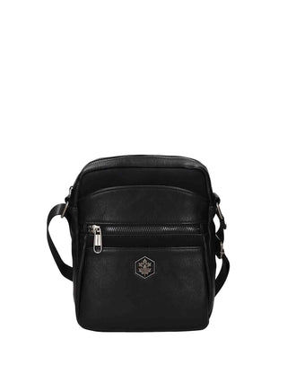 MEN'S SHOULDER BAG - LUMBERJACK BLACK - LKP05MBA0301