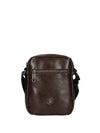 MEN'S SHOULDER BAG - LUMBERJACK DARK BROWN - LKP05MBA1201 1
