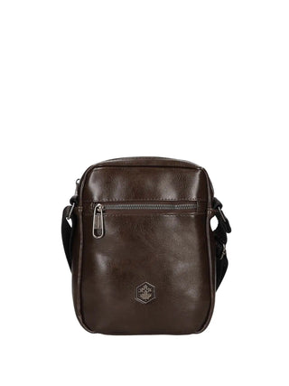 MEN'S SHOULDER BAG - LUMBERJACK DARK BROWN - LKP05MBA1201 1