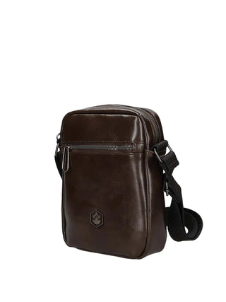 MEN'S SHOULDER BAG - LUMBERJACK DARK BROWN - LKP05MBA1201 2
