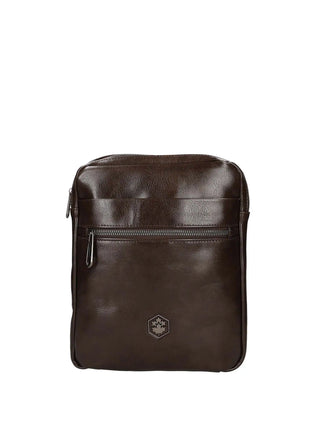 MEN'S SHOULDER BAG - LUMBERJACK DARK BROWN - LKP05MBA1203 1