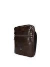 MEN'S SHOULDER BAG - LUMBERJACK DARK BROWN - LKP05MBA1203 2