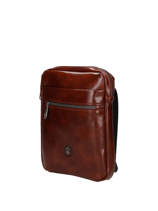 MEN'S SHOULDER BAG - LUMBERJACK BROWN - LKP05MBA1203 2