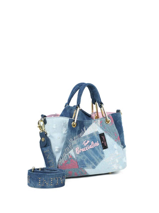 WOMEN'S HANDBAG - BRACCIALINI BLUE - B18820-TY 2