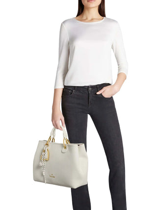 WOMEN'S HANDBAG - BRACCIALINI WHITE - B18840-YY 5