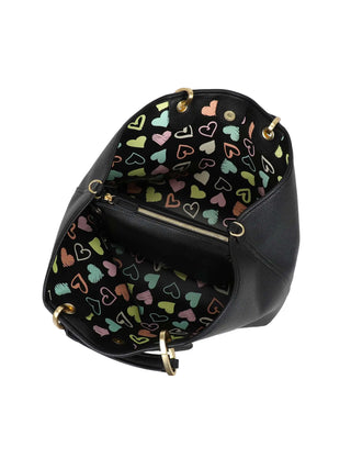 WOMEN'S HANDBAG - BRACCIALINI BLACK - B18840-YY 4