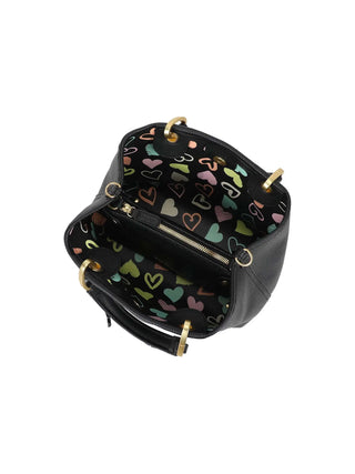 WOMEN'S HANDBAG - BRACCIALINI BLACK - B18841-YY 4