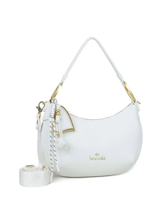 WOMEN'S SHOULDER BAG - BRACCIALINI WHITE - B18842-YY 2