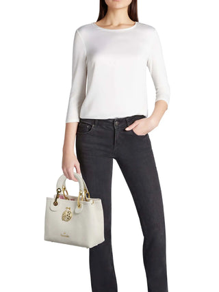 WOMEN'S HANDBAG - BRACCIALINI WHITE - B18851-YY 5