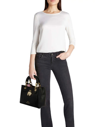 WOMEN'S HANDBAG - BRACCIALINI BLACK - B18851-YY 5