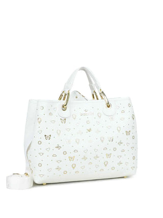 WOMEN'S HANDBAG - BRACCIALINI WHITE - B18880-YY 2