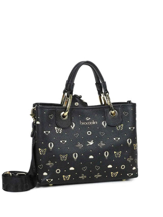 WOMEN'S HANDBAG - BRACCIALINI BLACK - B18881-YY 2