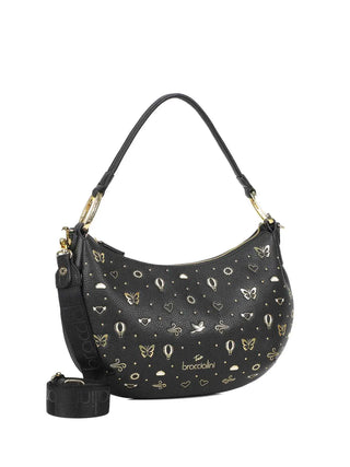WOMEN'S SHOULDER BAG - BRACCIALINI BLACK - B18882-YY 2