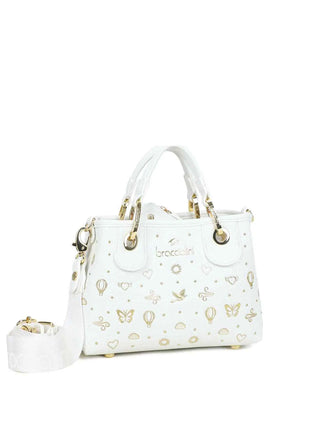 WOMEN'S HANDBAG - BRACCIALINI WHITE - B18883-YY 2