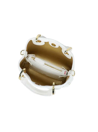 WOMEN'S HANDBAG - BRACCIALINI WHITE - B18883-YY 4