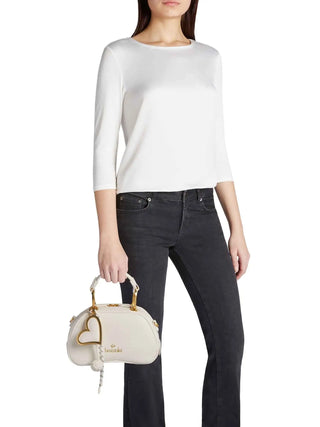 WOMEN'S HANDBAG - BRACCIALINI WHITE - B19110-YY 3