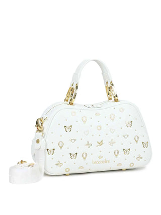 WOMEN'S HANDBAG - BRACCIALINI WHITE - B19113-YY 2