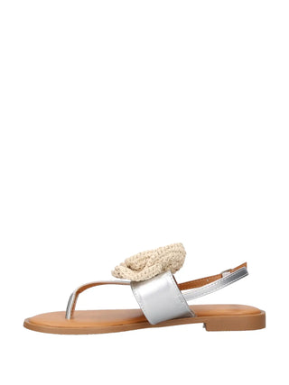 WOMEN'S SANDAL - NINI SILVER - 26130 4