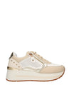 WOMEN'S SNEAKERS - NINI BEIGE-WHITE - 26274 1