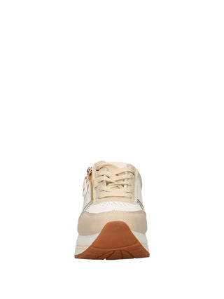 WOMEN'S SNEAKERS - NINI BEIGE-WHITE - 26274 3