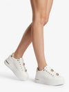WOMEN'S SNEAKERS - NINI WHITE - 26277 7
