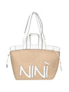WOMEN'S SHOULDER BAG - NINI WHITE - 26308 1