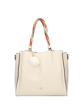 WOMEN'S SHOULDER BAG - NINI CREAM - 26309