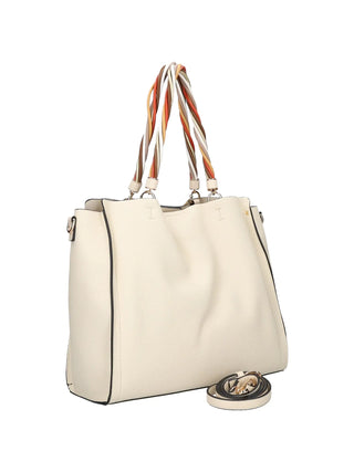 WOMEN'S SHOULDER BAG - NINI CREAM - 26309 2