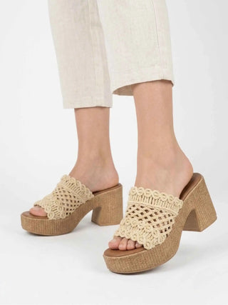 WOMEN'S SANDAL - NINI BEIGE - SS25125 6