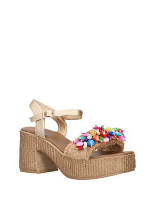 WOMEN'S SANDALS - NINI BEIGE - SS25127 2